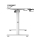 Ultradesk HIGHLANDER Elektryczna regulacja Białe - 1295839 - zdjęcie 3